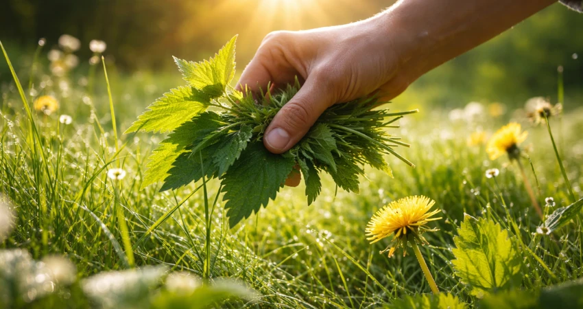 Heilkräuter Frühling: Wildpflanzen für natürliche Entgiftung